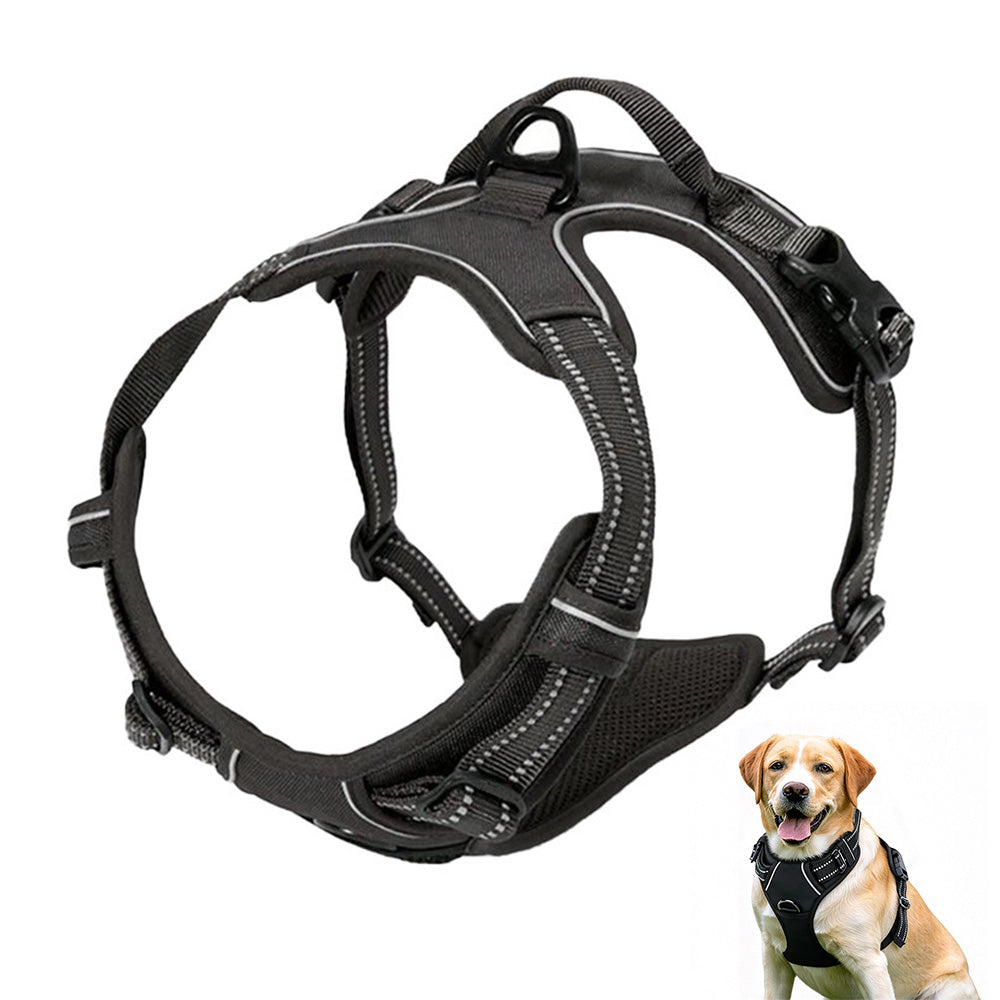 No Pull Dog Harness Reflective Adjustable Pet Vest Harness XL