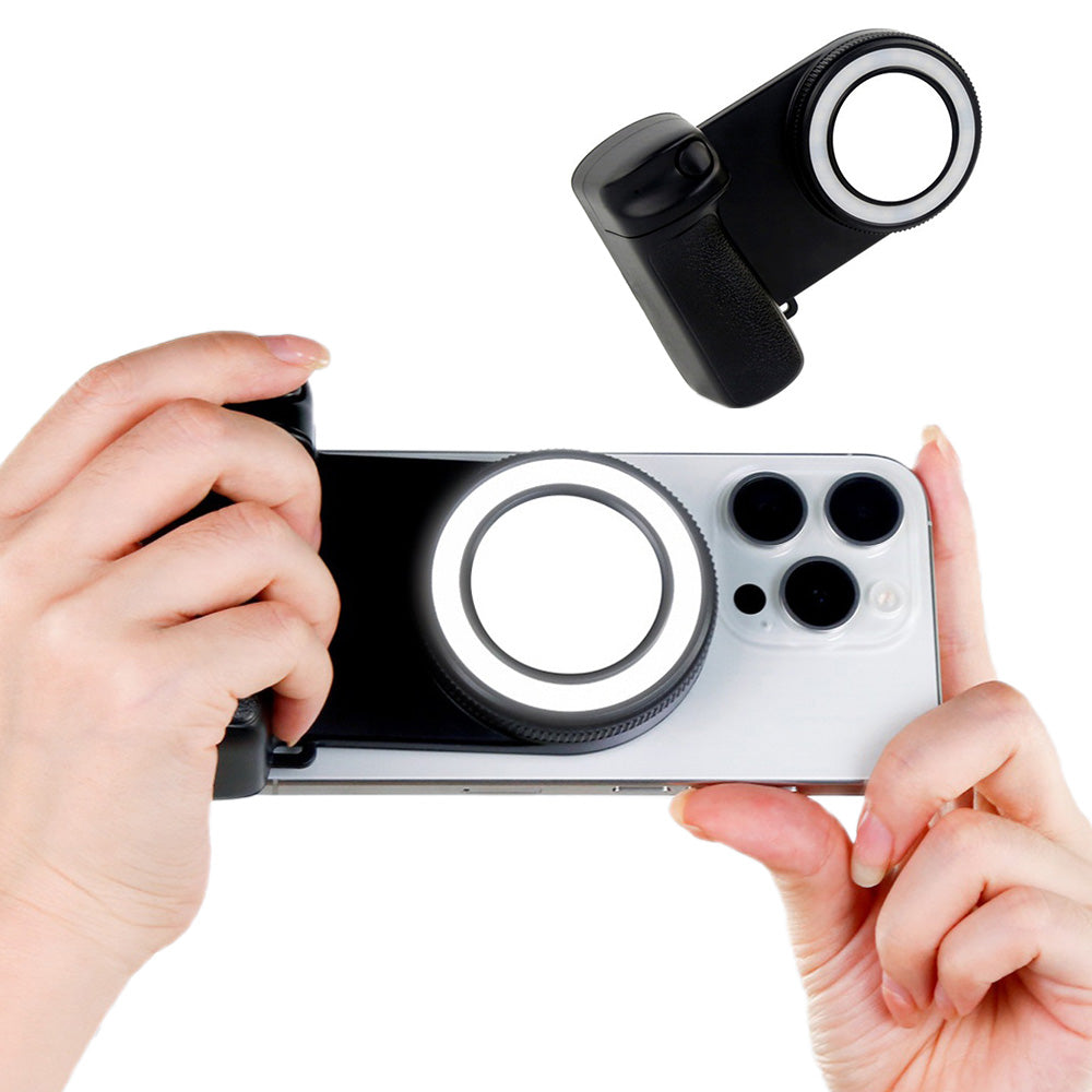 Fun Shot  Phone Camera Shutter Grip With Bluetooth Remote For iPhone Android