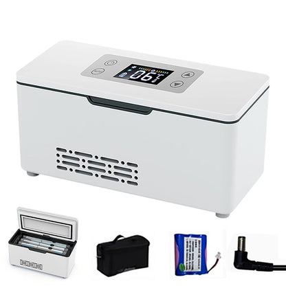 Rechargeable Mini Car Fridge Cooler Box Portable 12V Travel Cooler