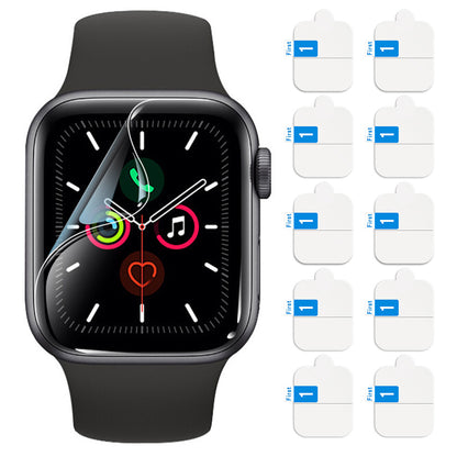 10 Pack TPU Screen Protector for iWatch S10 S11 Self Healing Anti Scratch HD