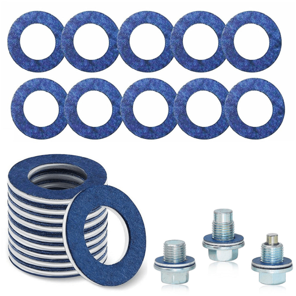 90430-12031 Drain Plug Gasket for Toyota Lexus Scion Aluminum Washer Set 20Pcs