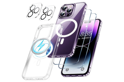 Shockproof Case for iPhone 16 Series with Screen Protector Camera Lens Protector