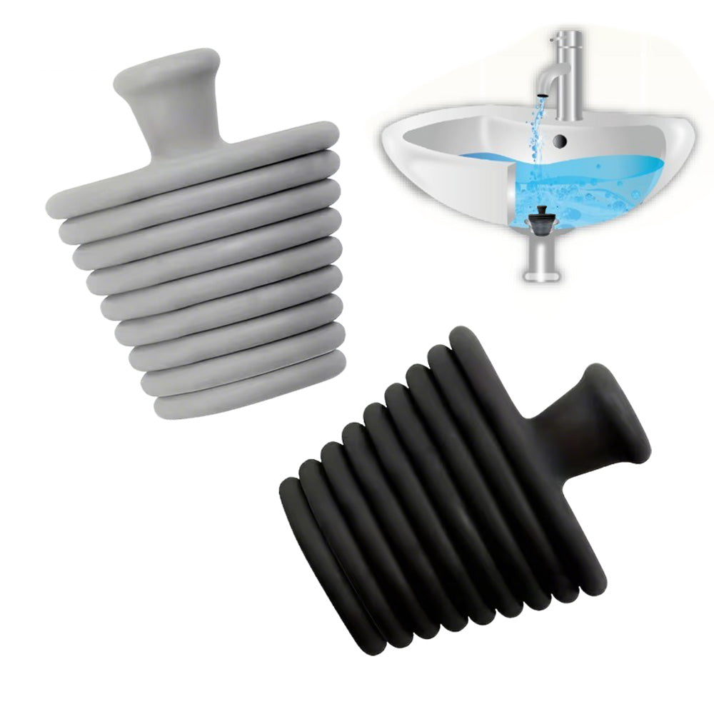 2Pcs Bathtub Drain Stoppers Silicone Shower Drain Cover for Tub and Shower Drain