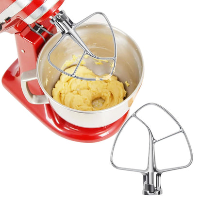 Stainless Steel Flat Beater for KitchenAid 4.5-5 Quart Tilt-Head Stand Mixer