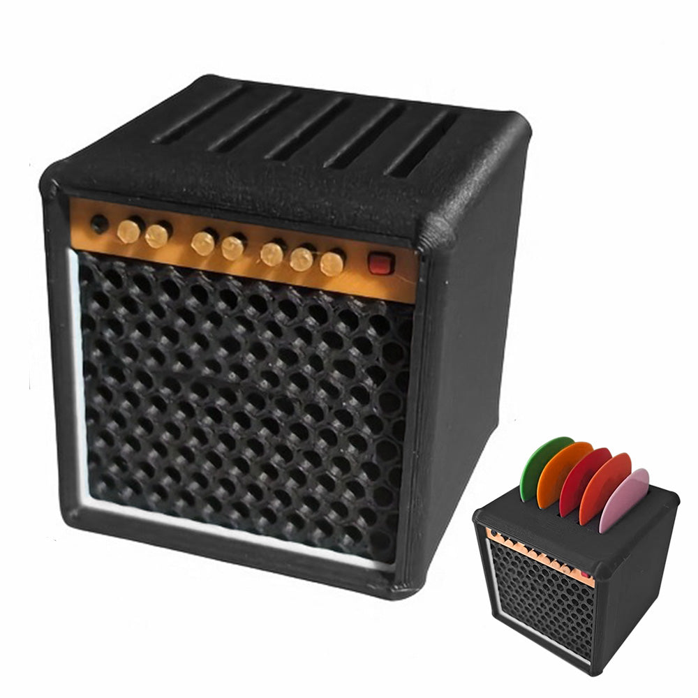 Guitar Pick Holder Box Amplifier Speaker Style Guitar Pick Display Holder For Guitar Players