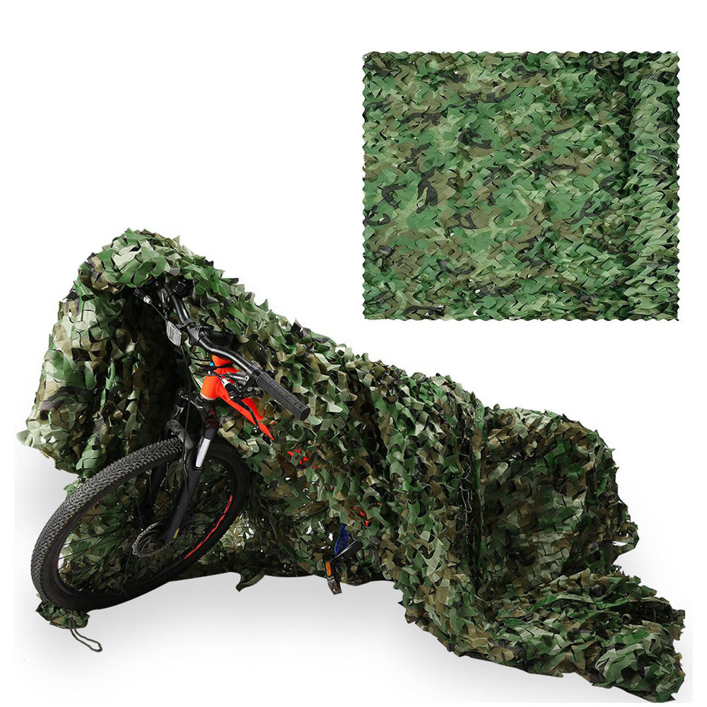 Camouflage Netting Sun Shade Camo Net for Outdoor Garden Camping 300x500cm