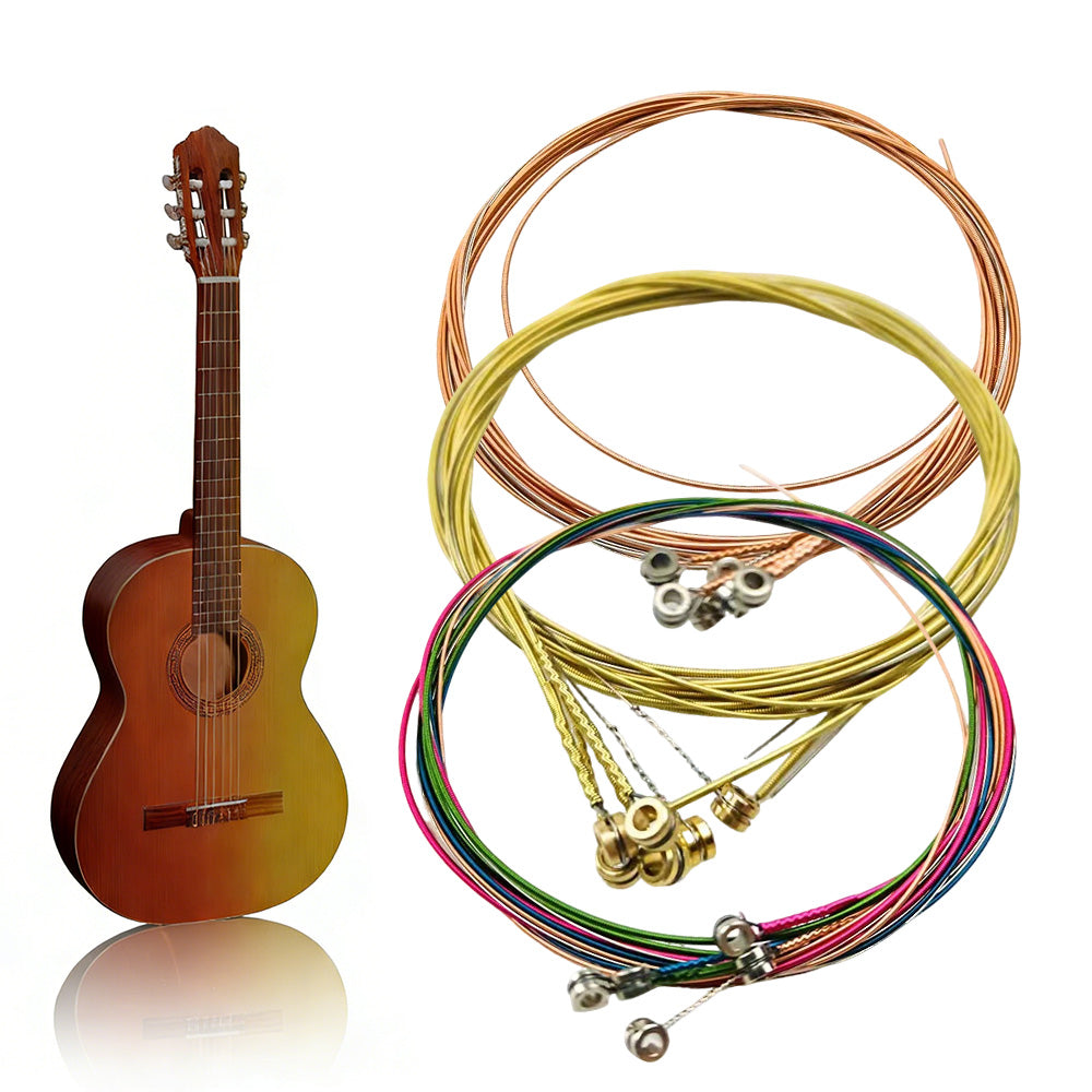 3Pcs Set Guitar Strings Replacement Acoustic Guitar Strings
