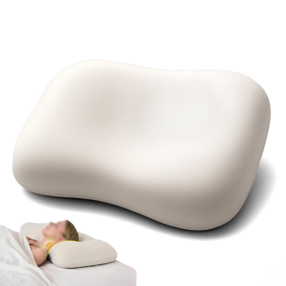 Cervical Neck Pillow Ergonomic Contour Pillow for Side and Back Sleepers