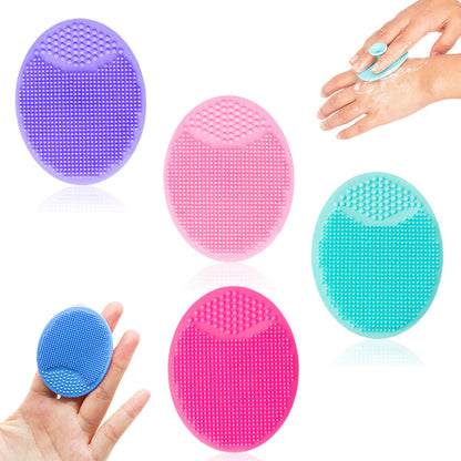 4 Pack Silicone Face Cleansing Brush Facial Cleanser Brush Set