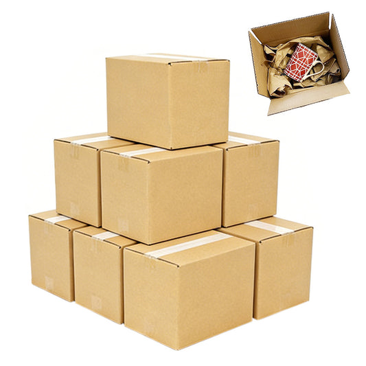 10Pcs Cardboard Paper Boxes Mailing Packing Shipping Box Corrugated Carton