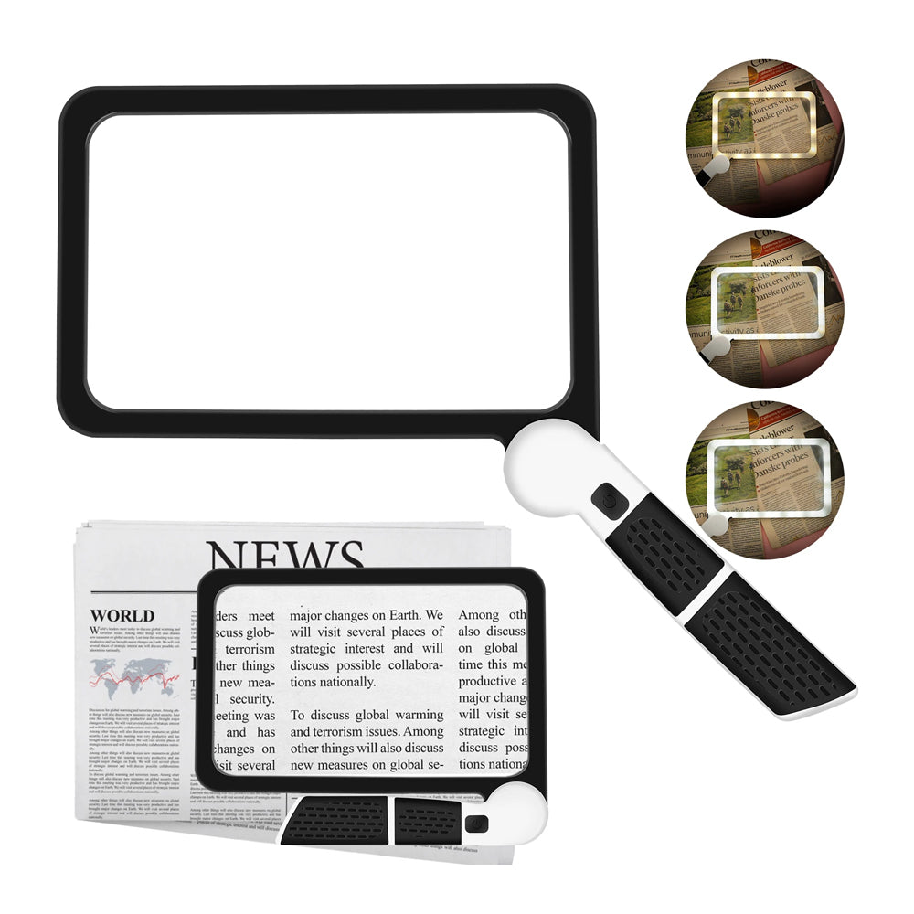 Large Magnifying Glass with Light