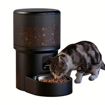 Automatic Pet Feeder Bowls With WIFI Camera Remote Smart Food Dispenser