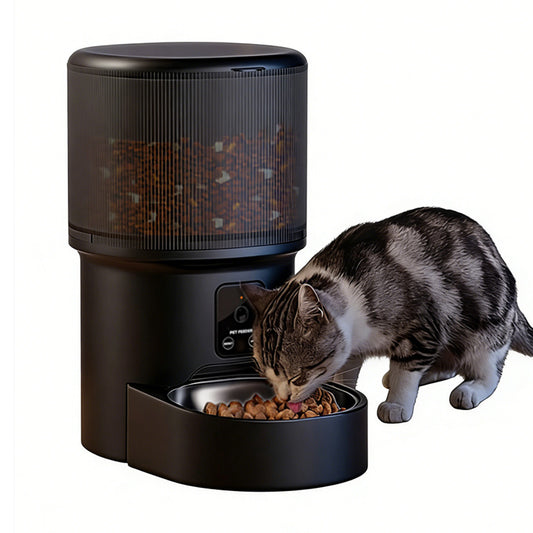 Automatic Pet Feeder Bowls With WIFI Camera Remote Smart Food Dispenser
