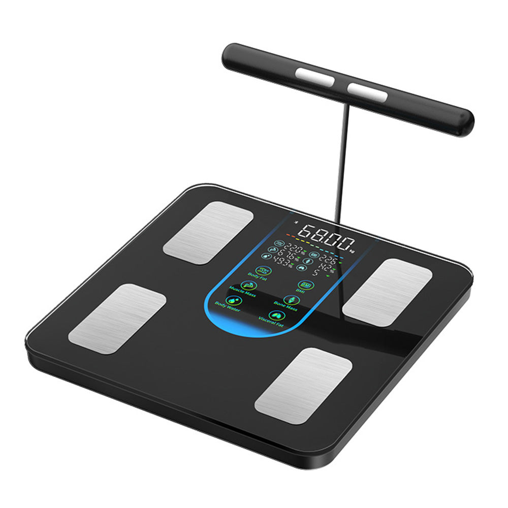 Smart Body Fat Scale 8 Electrode Dual Frequency Bluetooth Scale Measures 8 Key Metrics