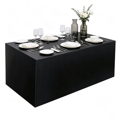 Tablecloth for Rectangle Tables Water Resistant Table Cloth for Wedding Parties Display Trade Show