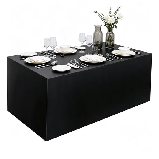 Tablecloth for Rectangle Tables Water Resistant Table Cloth for Wedding Parties Display Trade Show