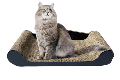 Cat Scratching Board Cat Toy Post Scratcher Corrugated Cardboard Pet Gym Toy