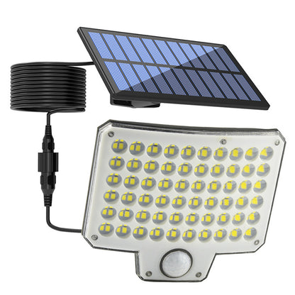240LED Solar Motion Sensor Light Outdoor Wall Security Garden Flood Lamp IP44 Waterproof