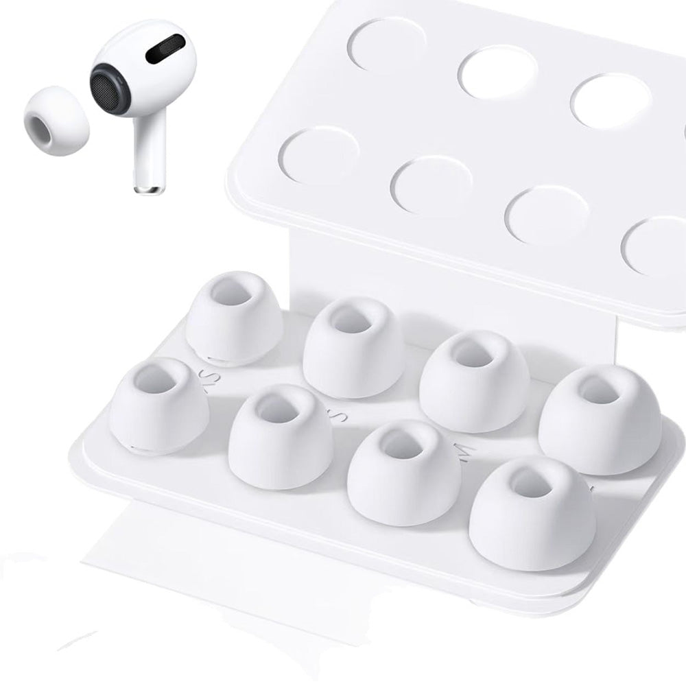 4 Pairs Replacement Ear Tips For AirPods Pro 2nd 1st Generation With Portable Storage Box