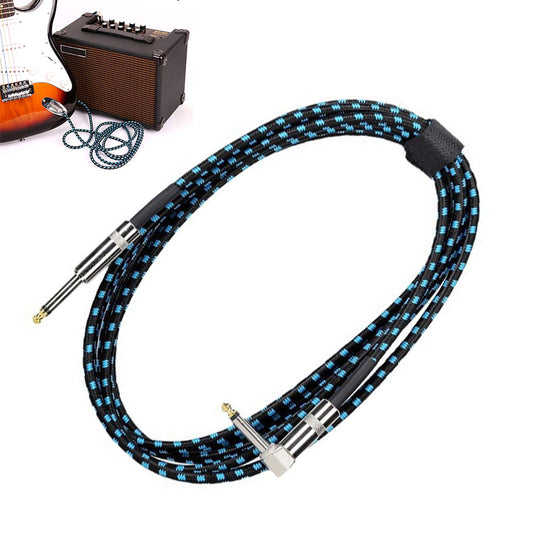 3m Electric Guitar Cord Cable 6.35mm Jacks For Amp Pedals Instrument
