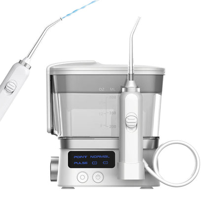 10 Levels Electric Oral Irrigator 600ML Water Flosser Interdental Cleaner