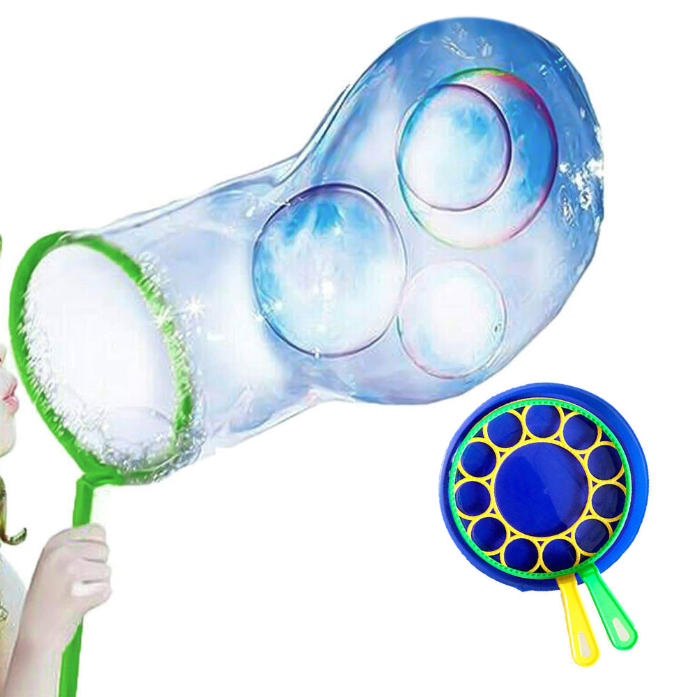 Big Bubble Wands Set Giant Mysterious Bubble Kit Wand Blower Maker With Tray