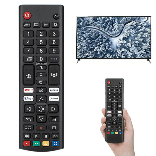 Universal Remote for LG Smart TV No Pairing with 4 Shortcut Keys