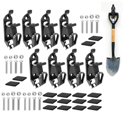 8 Pack Tool Mount Brackets Zinc Alloy Holder For Roof Rack Garage