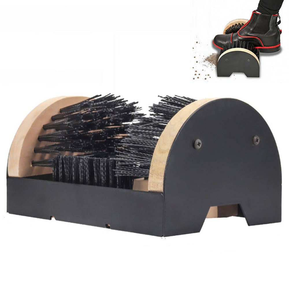 Boot Scraper Brush Doormat Outdoor Mat Cleaner Scrubber