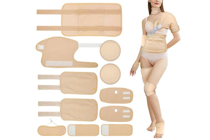 11Pcs Set Castor Oil Pack Wrap Anti Oil Leak Castor Oil Patches for Neck Arm Waist