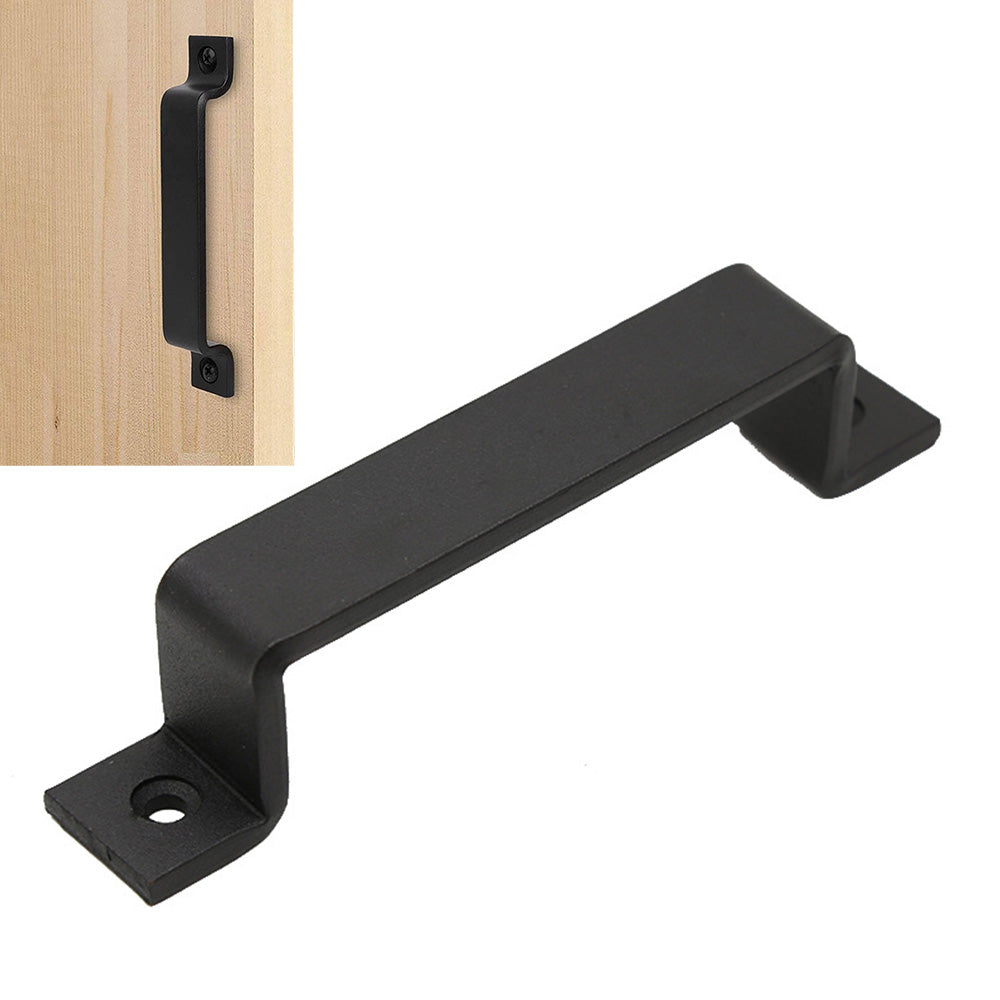 Iron Alloy Barn Door Handle Sliding Gate Handle For Garage Closet Drawer