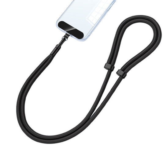 Adjustable Cell Phone Lanyard Crossbody Phone Strap for Most Smartphones Black