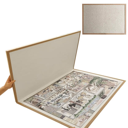 1000 Pieces Foldable Puzzle Board-Beige