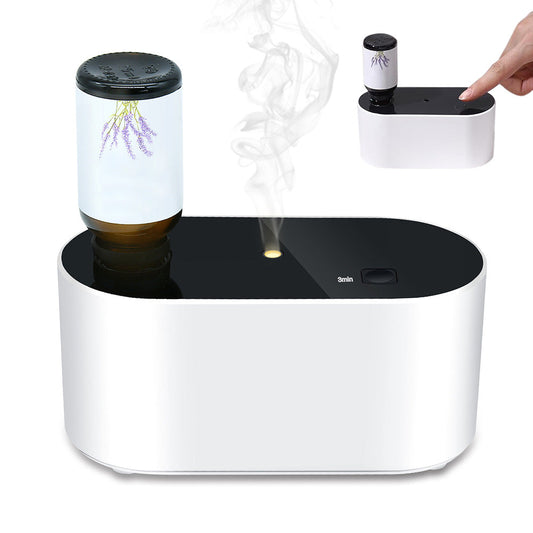Waterless Diffuser for Essential Oil 3 Mist Modes Scent Air Aromatherapy Diffuser for Home Office Bedroom White
