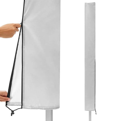 Waterproof Rotary Airer Cover ââ‚?Clothesline Dryer Shield with Zipper Silver