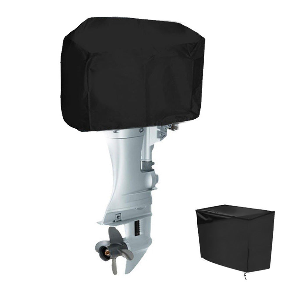 Outboard Motor Cover Engine Dust Cover-Black