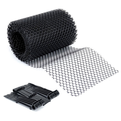 20M Gutter Guard Plastic Mesh Drain Cover Leaf Debris Interceptor