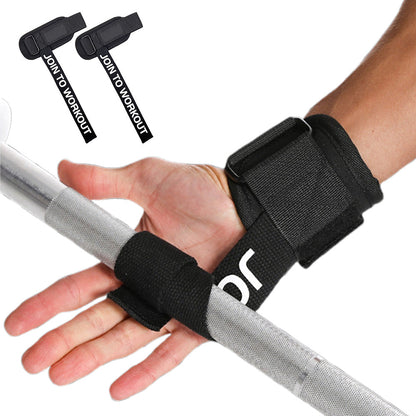 2 Pcs Adjustable Weight Lifting Wrist Bar Straps Pull up Support Strap Grip Strength Band for Sport
