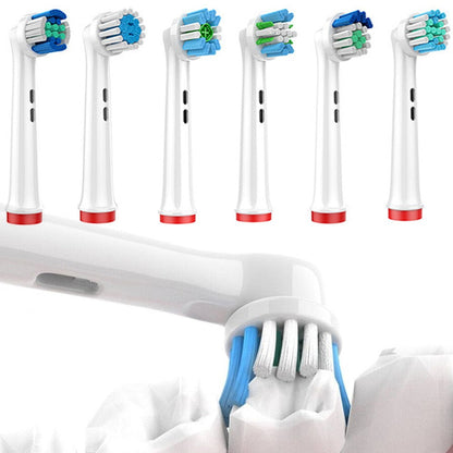 24Pcs Oral B-Compatible Whitening Toothbrush Heads Style 1