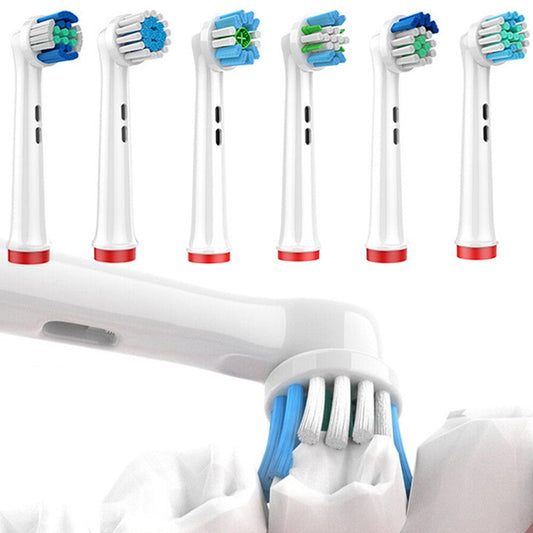24Pcs Oral B-Compatible Whitening Toothbrush Heads Style 1
