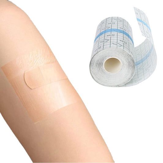5M Transparent Film Dressing Roll Waterproof Wound Adhesive Tape Bandage for Shower Tattoo