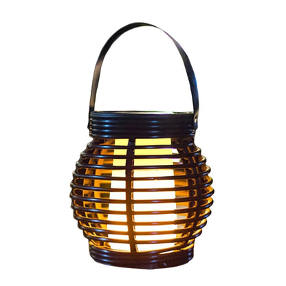 Solar Lantern Lamp Retro Hanging Landscape Light Garden Patio Decor