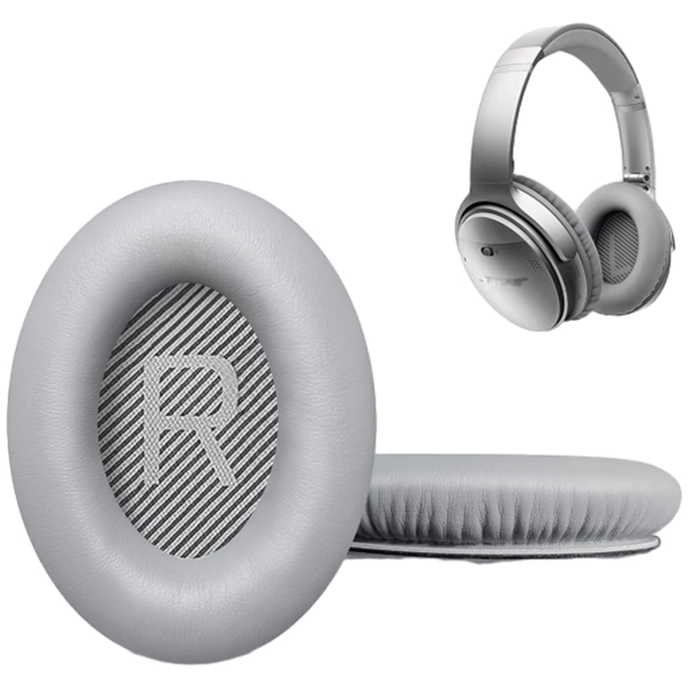 Pair of Replacement Ear Pads for QuietComfort QC35 PU Leather Cushions