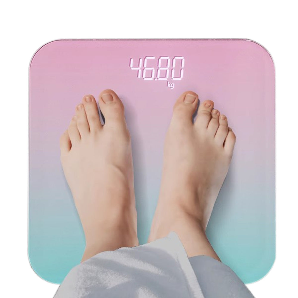 Battery Powered Smart Scale for Body Weight Digital BMI Weighing Bluetooth Body Fat Scale with Smartphone App