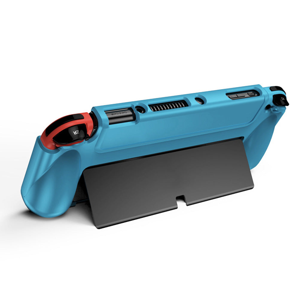 TPU Protective Case for Nintendo Switch OLED 2021 Shockproof Cover Shell Blue