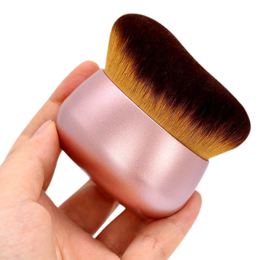 Extra Large Body Makeup Brush for Self Tanner & Liquid Cream Blending Pink