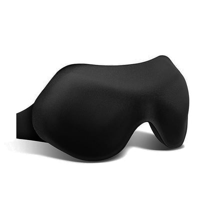 3D Full Blackout Sleep Mask -Black