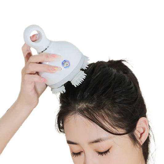 3-Mode Electric Cordless Hair Scalp Massager with Kneading 84 Massage Nodes