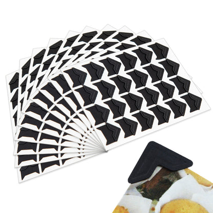 240 PCS Self Adhesive Photo Mounting Stickers-Black