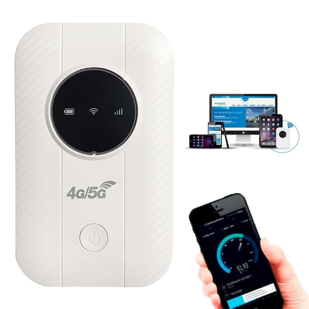 Pocket Router Portable 4G WiFi Smart Router High Speed WiFi Hotspot for Travel Office Home